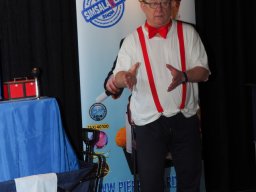 Pierre Mardue im Gleisgarten am 21. April 2024